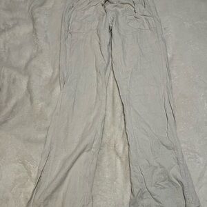 Roxy Women's Light Gray Flare Pants